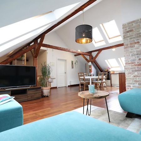 Beautiful And Romantic Penthouse With Two Terraces Bratislava Luaran gambar