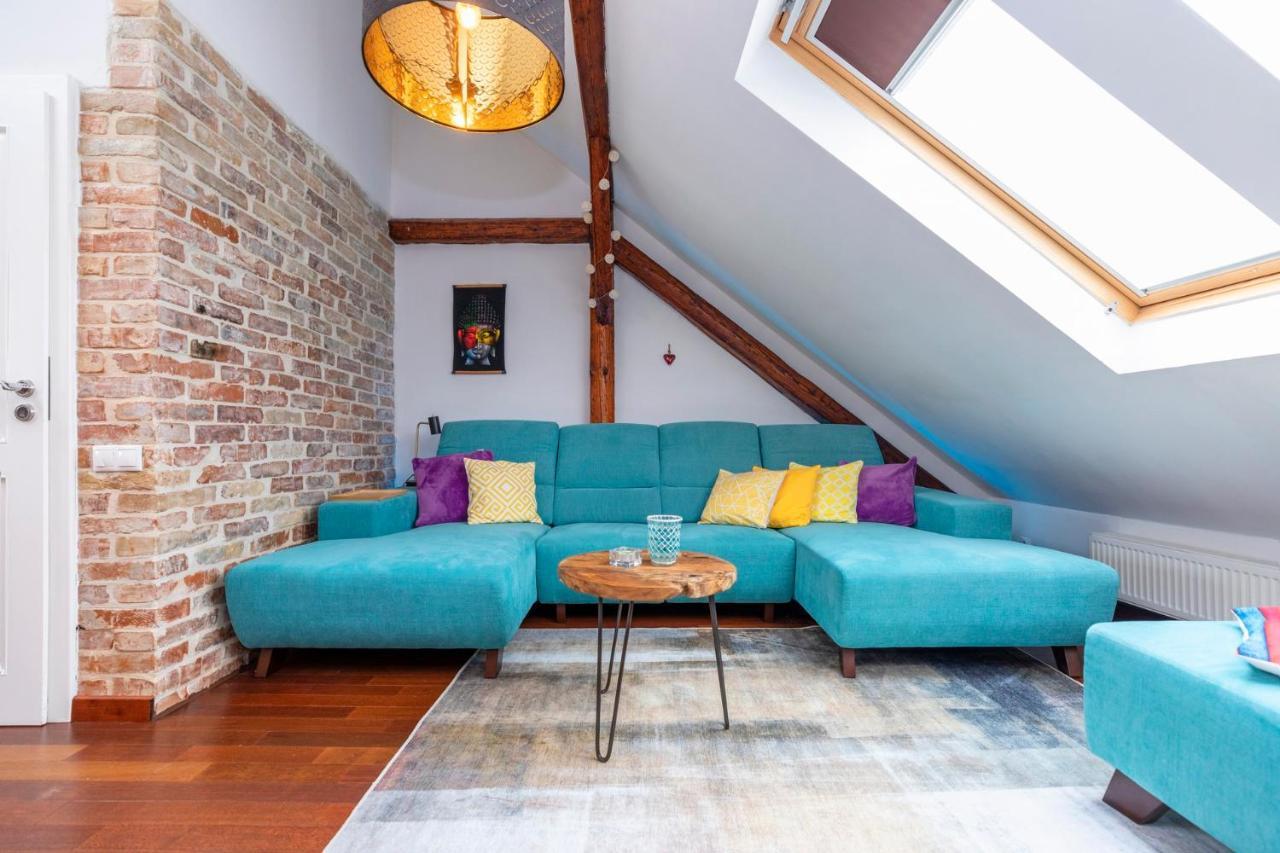 Beautiful And Romantic Penthouse With Two Terraces Bratislava Luaran gambar