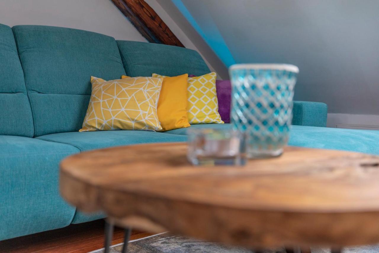 Beautiful And Romantic Penthouse With Two Terraces Bratislava Luaran gambar